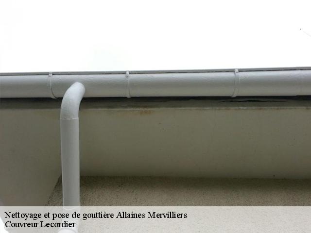 Nettoyage et pose de gouttière  allaines-mervilliers-28310 Couvreur Lecordier