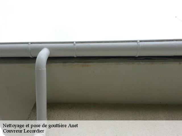 Nettoyage et pose de gouttière  anet-28260 Couvreur Lecordier