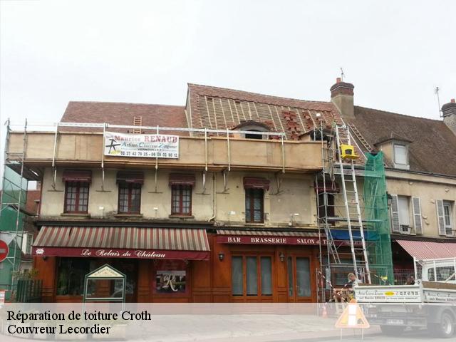 Réparation de toiture  croth-28520 Couvreur Lecordier