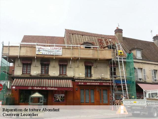 Réparation de toiture  abondant-28570 Couvreur Lecordier